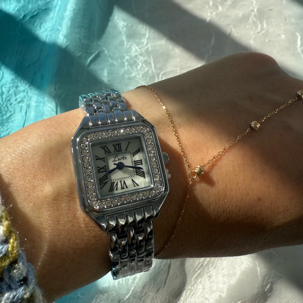 Panthere watch Greats Women's Silver Watch with Blue Accents - Picture 8 of 10